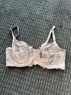 Skarlett Blue Entice Lace Balconette Bra 32DDD